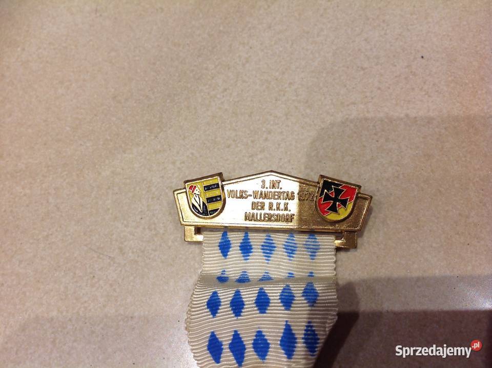 Stary Medal Odznaczenie niemcy 1972 Nowa Sól