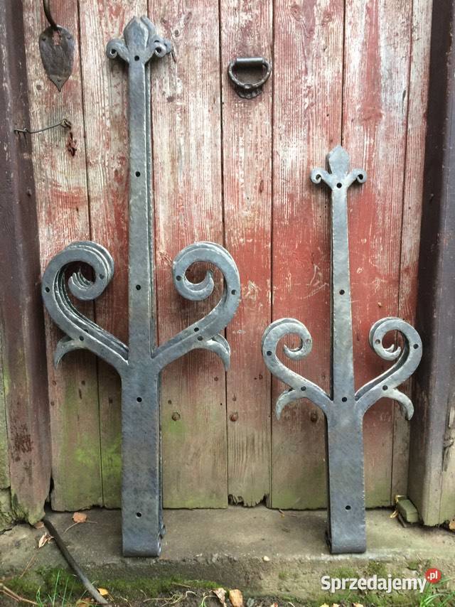 Zawias kuty rustykalny wz XXIII stary zawias Tuszyma