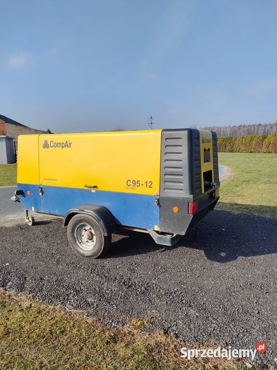 PRZEWOŹNA SPRĘŻARKA ŚRUBOWA COMPAIR C9512 o Jarocin sprzedam