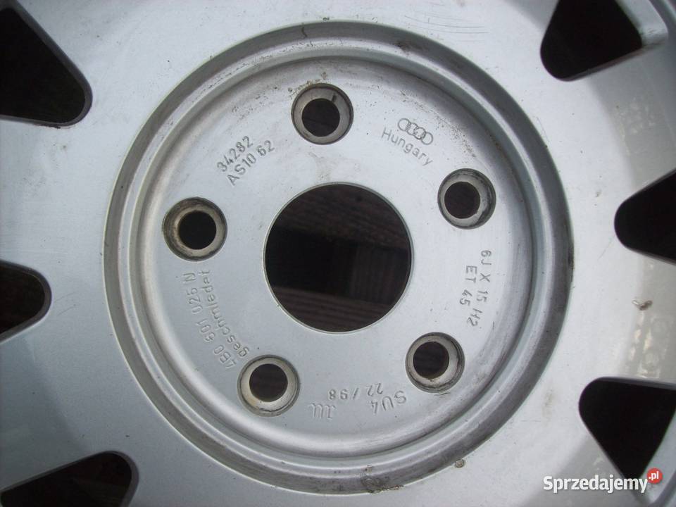 A4 B5 A6 C5 Felga aluminiowa z zapasu 5x112 Mińsk Mazowiecki