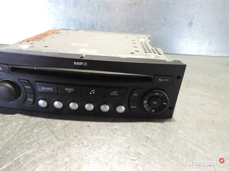 CITROEN C2 C3 C4 RADIO MP3 96643698XT Sprzęt audio fabryczny Nowy Sącz