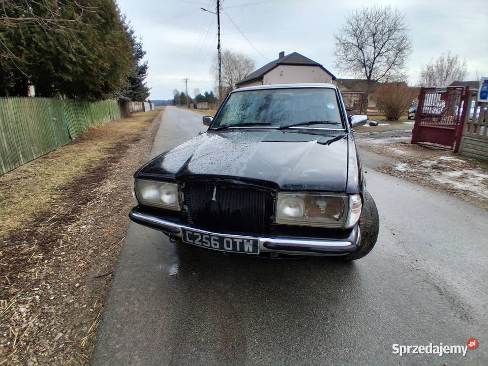 Mercedes w123 30d 1986 r wersja Long 7 osobowy Sekursko