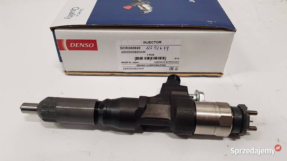 Nowy wtryskiwacz Denso 2950500920 2950500240 mazowieckie Siedlce