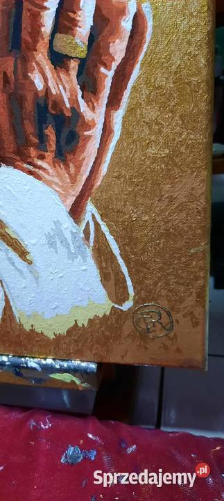 Obraz akryl sygnowany 22 Warszawa