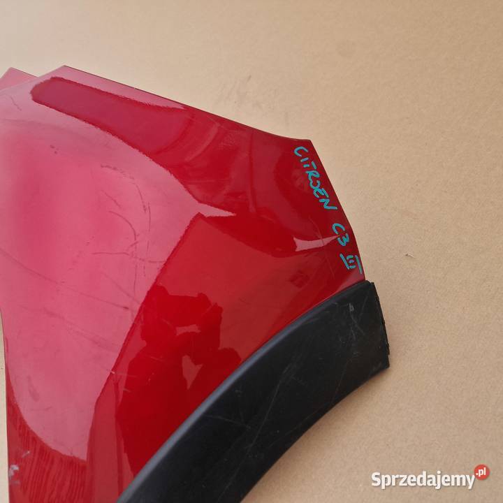 CITROEN C3 III ZDERZAK TYŁ TYLNY LISTWA LEWA lubuskie Bieleń