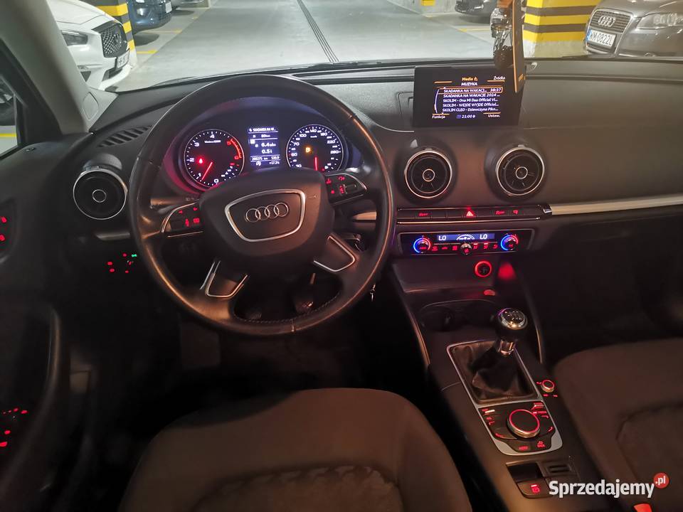Audi A3 8v sportback prywatnie super stan światła przeciwmgielne mazowieckie Mińsk Mazowiecki