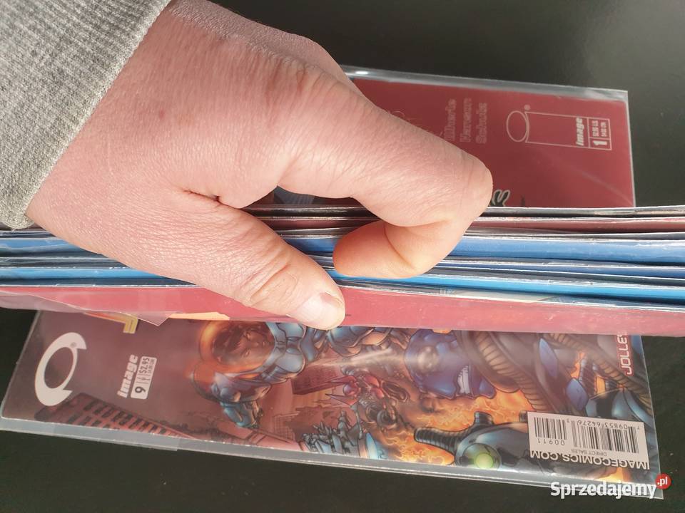 Manga Micronauts miniseria 11 komiksów Image USA Gdynia