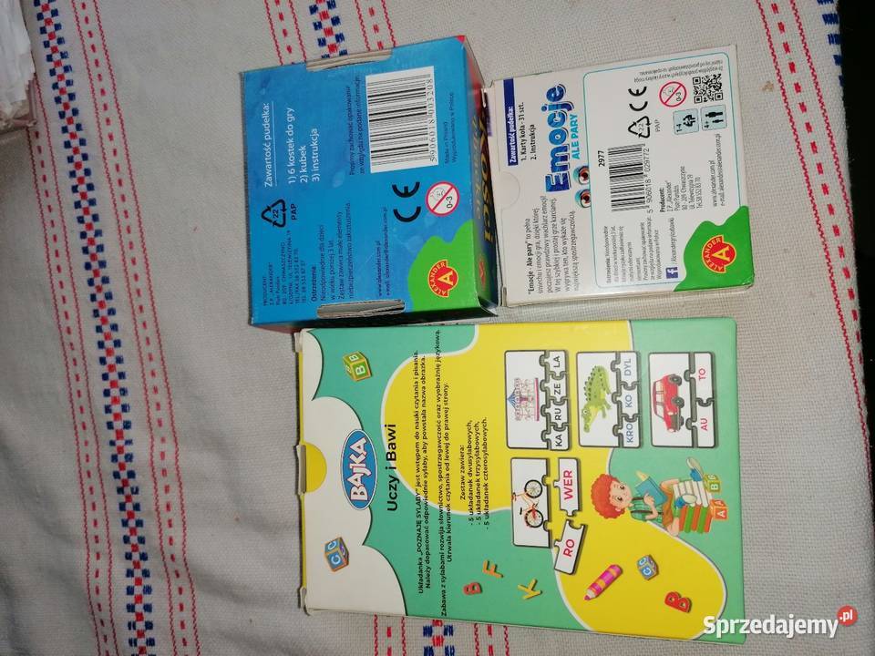 Sprzedam gry i puzzle dzieci Jarosław