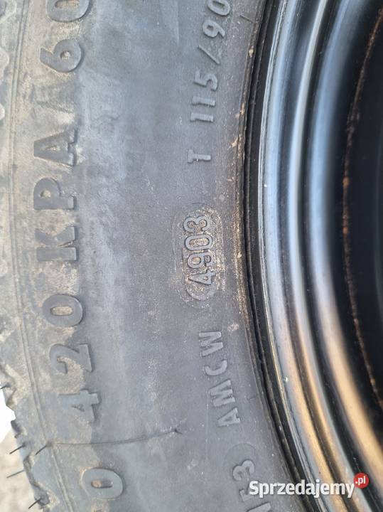 BMW E46 KOŁO DOJAZDOWE dojazdówka 11590 R16 aluminiowe Motoryzacja Janów