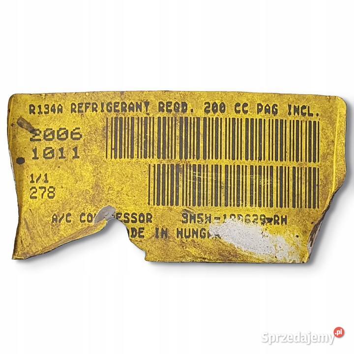 SPRĘŻARKA KLIMATYZACJI Ford C Focus MK2 18 16V Chełm