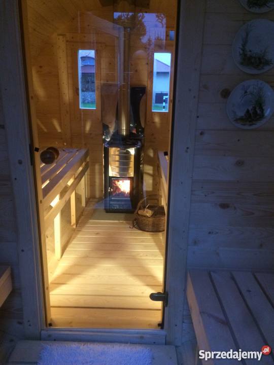 Sauna Beczka Ogrodowa 400 z piecem Harvia Łódź sprzedam
