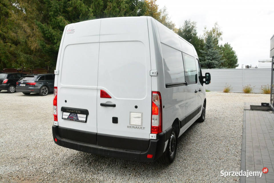 Renault Master średniak 7 osobowy brygadówka biały Renault Warszawa