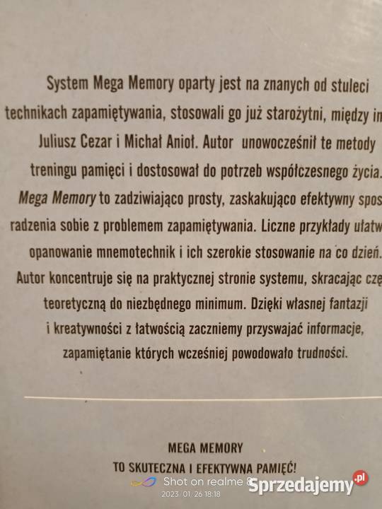 Mega memmory książki ćwiczenia pamięci Warszawa
