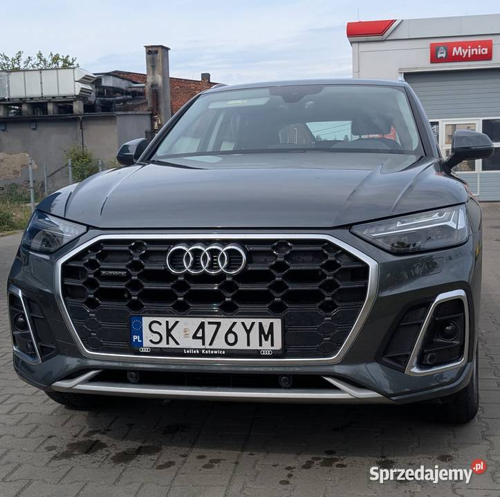 Audi Q5 S line 40 TDI quattro Salon 1 Właściciel Samochody osobowe Katowice