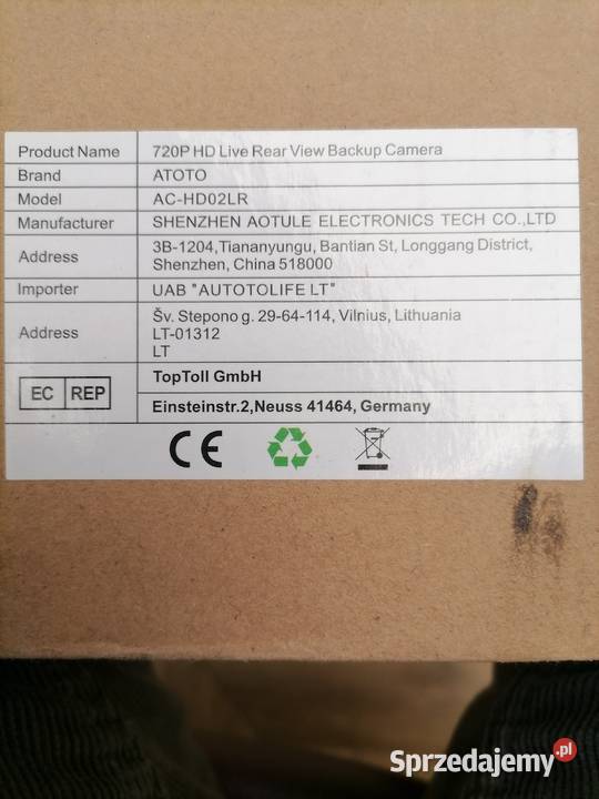 Kamera cofania dolnośląskie Syców