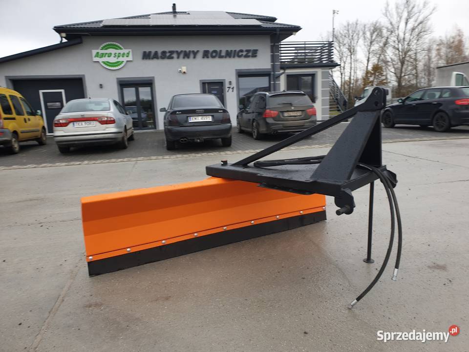 Pług do śniegu na tyłOBROTOWY 360 stopni do