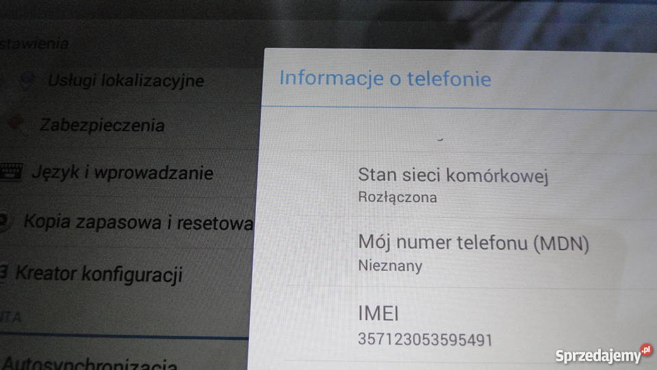 SONY XPERIA Z SGP321 LTE TAB POLSKA Android Żyrardów