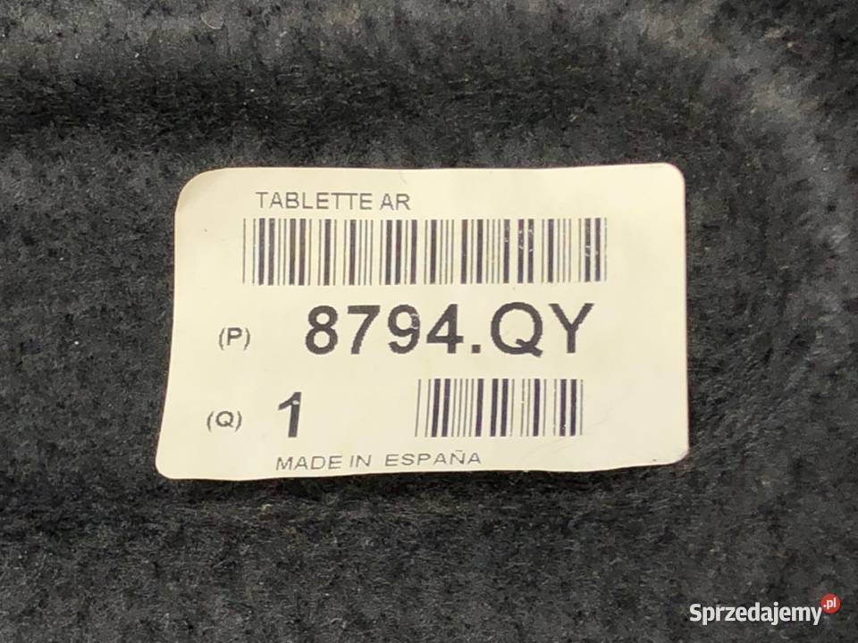 PÓŁKA TYŁ CITROEN C4 I Hatchback 0414 OSŁONA sprzedam