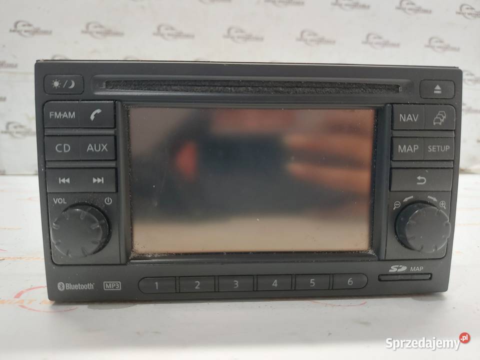 NISSAN QASHQAI J10 radio CD nawigacja 7612830076