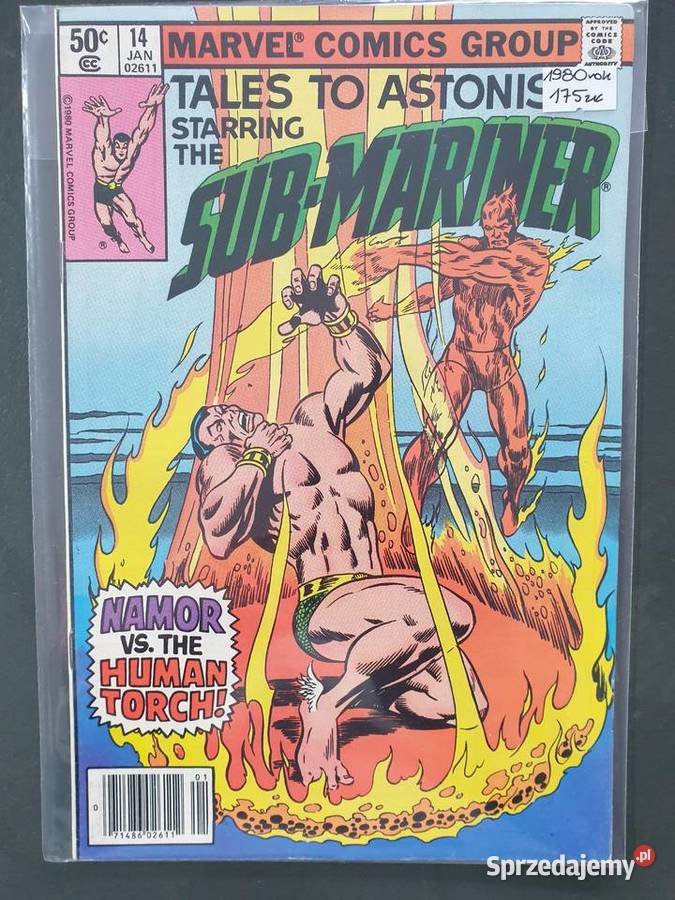 Tales To Astonish Submariner 3 komiksy Marvel Gdynia