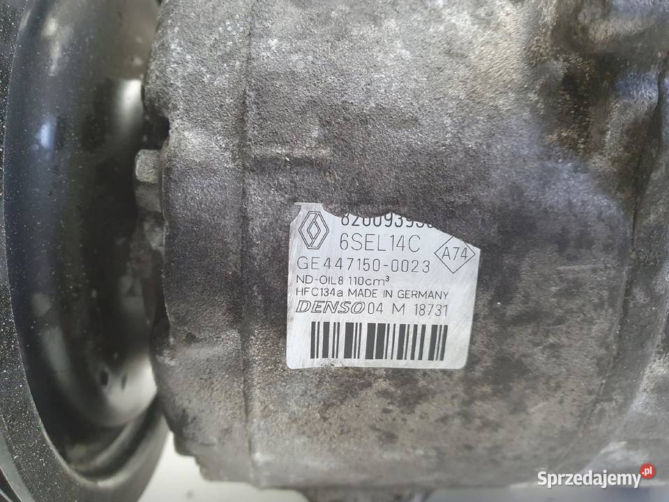 SPRĘŻARKA KLIMATYZACJI Renault Megane Scenic III osobowe Chełm