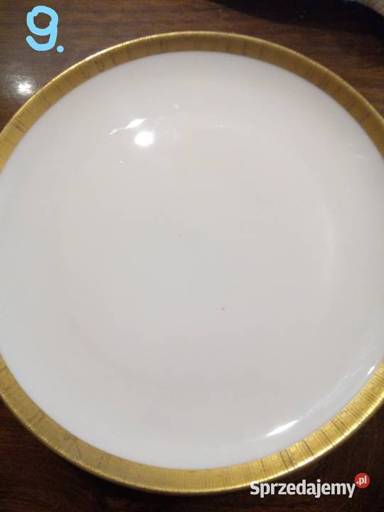 Stare piękne talerze deserowe mix