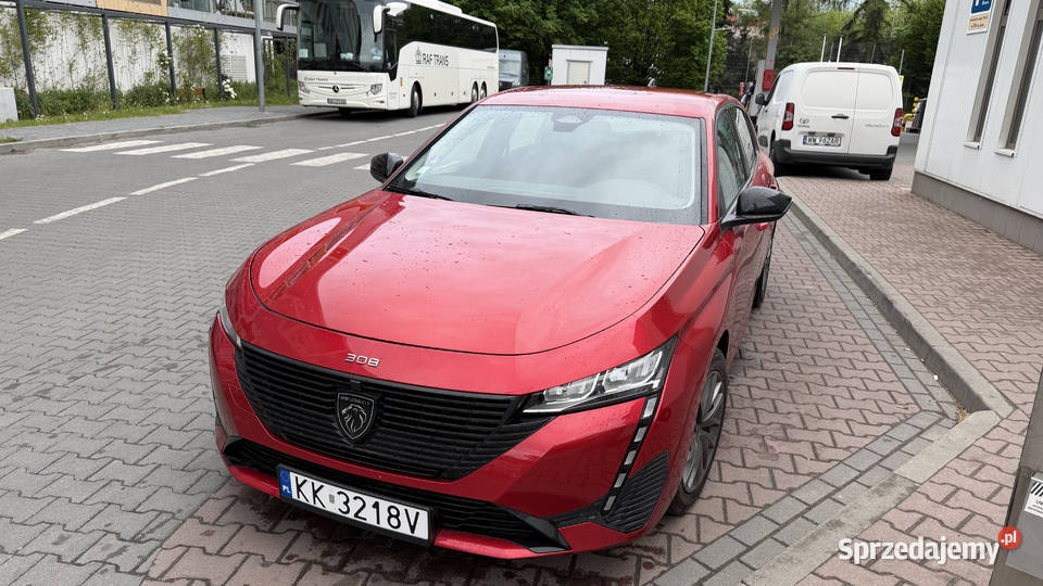 Peugeot 308 pierwszego właściciela serwisowany w Kraków