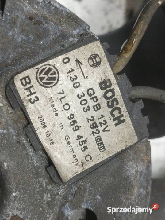 WENTYLATOR CHŁODNICY 7L 45 V8 7L0959455C Porsche świętokrzyskie