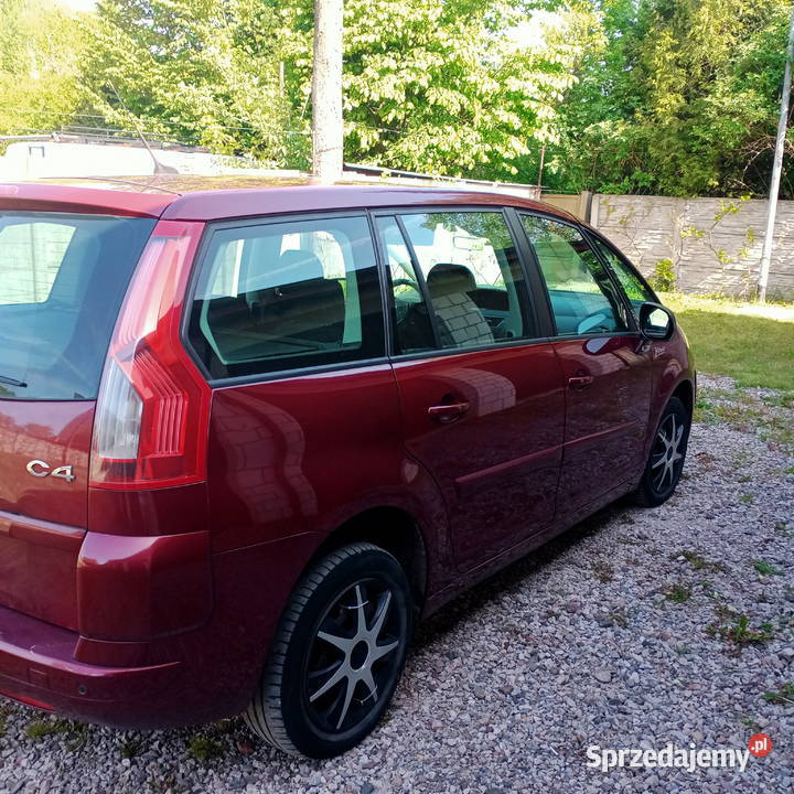 Citroen C4 grand Picasso 7 osobowy GAZ Hak półautomatyczna Łódź