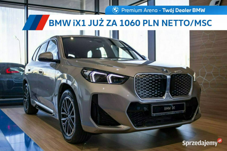 BMW iX1 iX1 xDrive30 z ratą już 1060 netto immobilizer Łódź