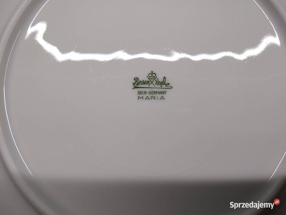 Rosenthal Biała Maria talerz deserowy 21 Kalisz
