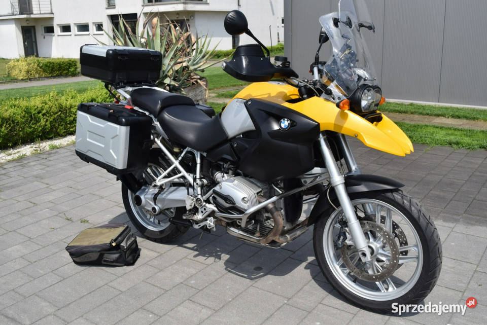 BMW R oryginalny stan kufry dok na Fra VAT Śrem
