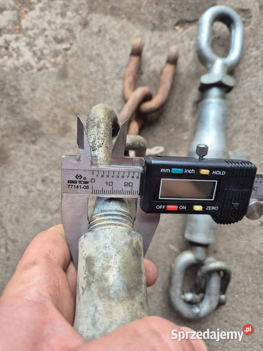 Śruba rzymska M24 15 odciągi małopolskie Bucze