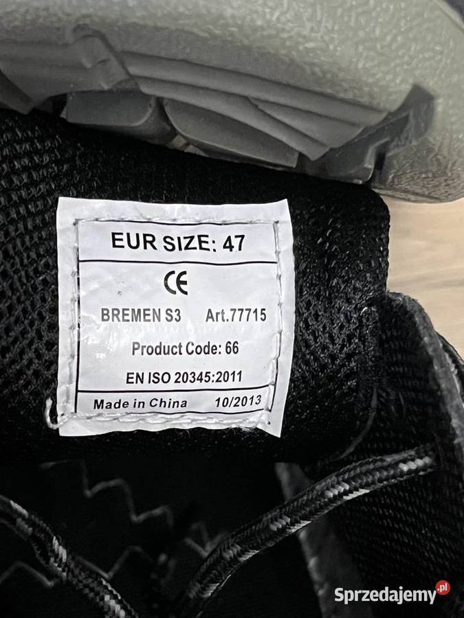 skórzane buty ochronne robocze Bremen S3 SHIELD Jastrzębie-Zdrój