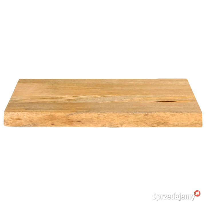 Blat stołu z naturalną krawędzią 60x20x38 drewno