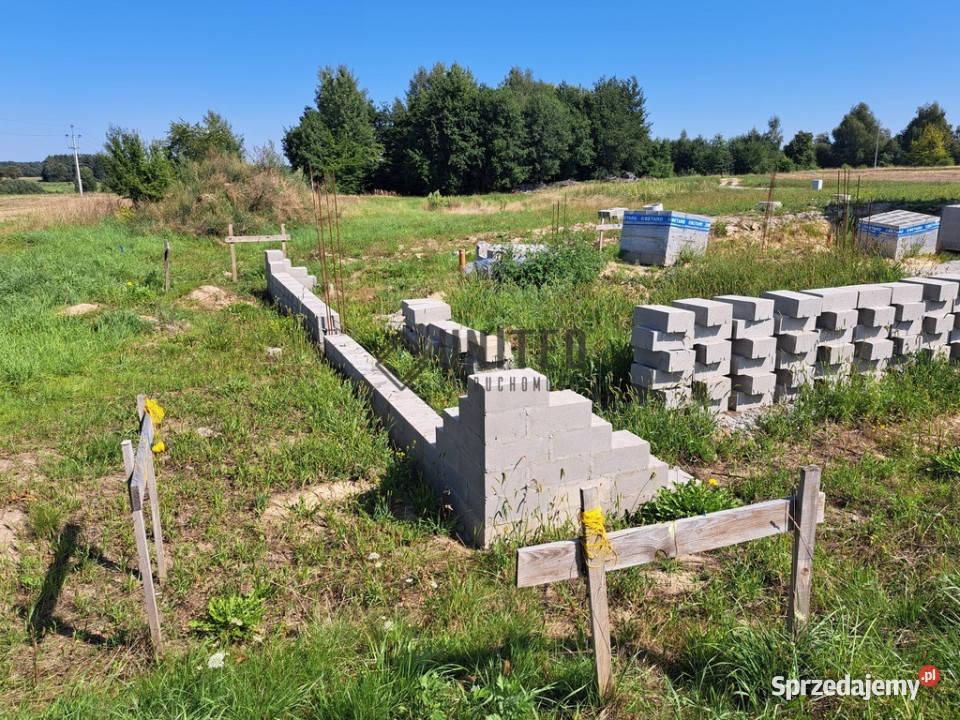 Działka z rozpoczętą budową Sprzedaż Ostrowina