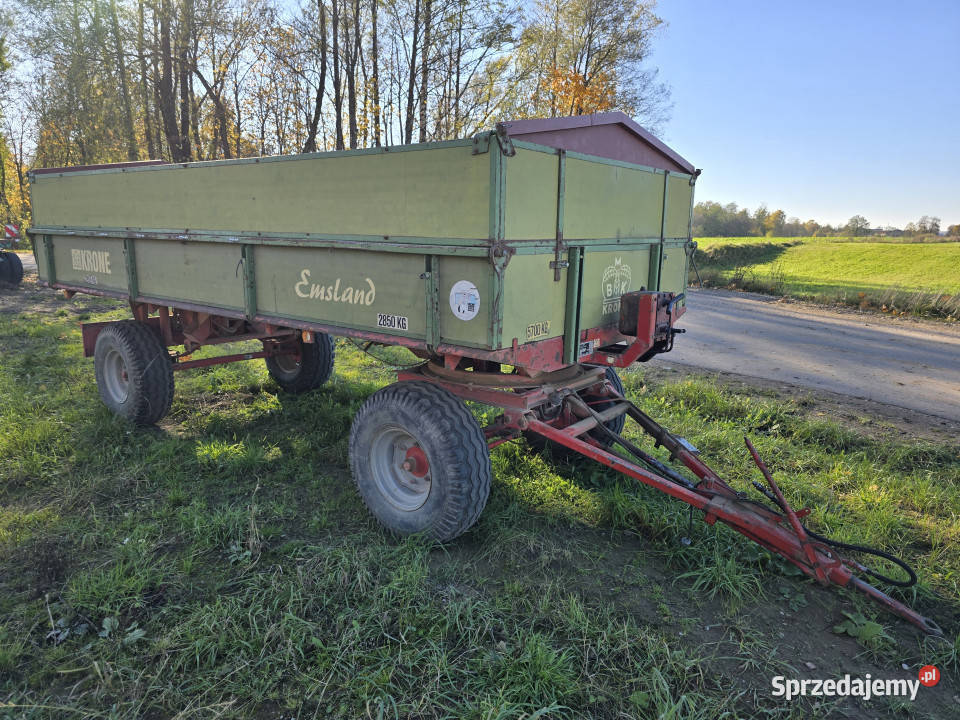 Przyczepa wywrotka KRONE 90 ZK ładowność 5700 Augustów