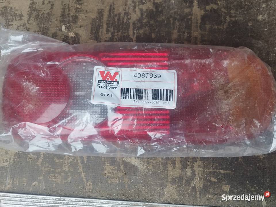 Klosz lampy tylnej Szkło 350133mm LEWY PRAWY Kraśnik