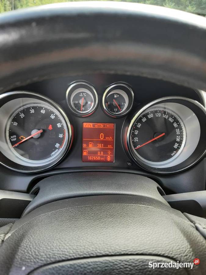 Opel Astra J 14T 2013 brąz metalik BOGATE 140KM śląskie Świętochłowice