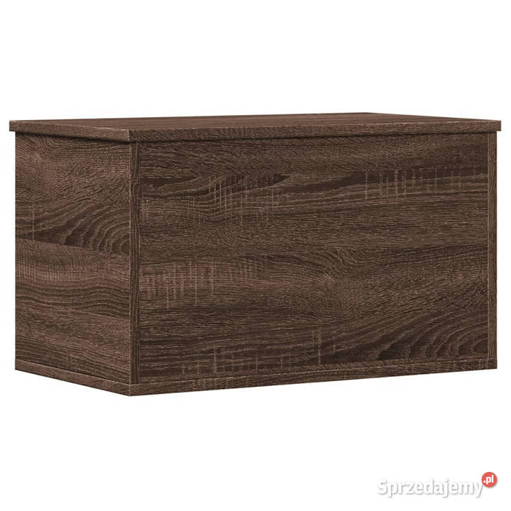 Skrzynia brązowy dąb 60x35x35 materiał Warszawa