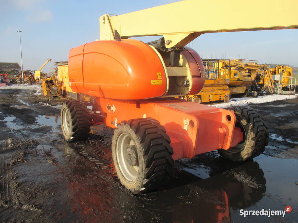 Podnośnik koszowy teleskopowy 28 m JLG 860SJ 4x4 wielkopolskie Pleszew