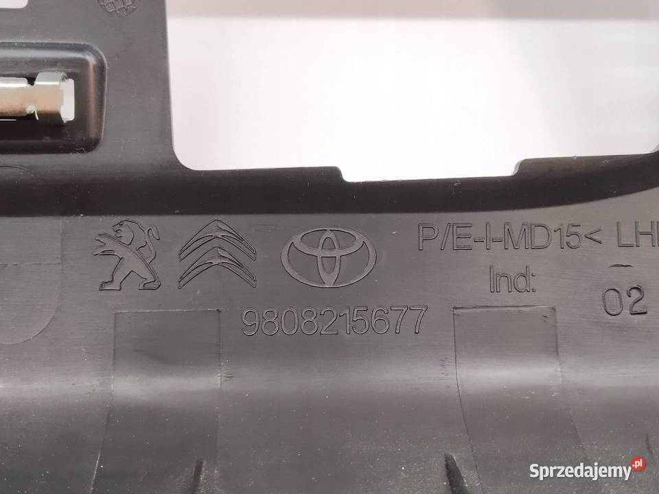 OSŁONA PANEL KONSOLI DESKI 9808215677 Citroen
