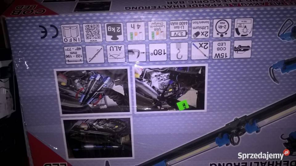 profesjonalna lampa warsztatowa LED BGS mazowieckie Mińsk Mazowiecki