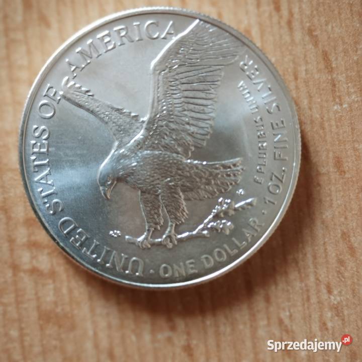 Moneta USA 1 1 oz Silver Eagle 2023 Numizmatyka podkarpackie Rzeszów