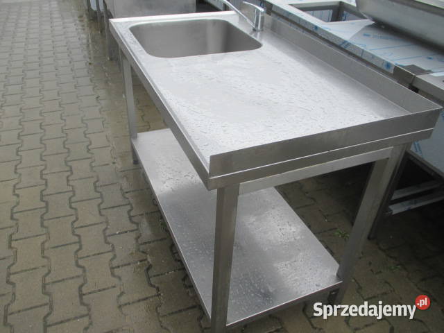Zlew Gastronomiczny 1 komorowy z półką Ostrów Wielkopolski