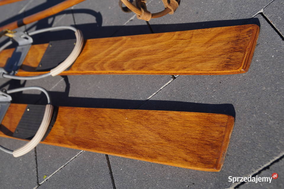 Stare narty dziecięce 100 kijki Pruchnik sprzedam