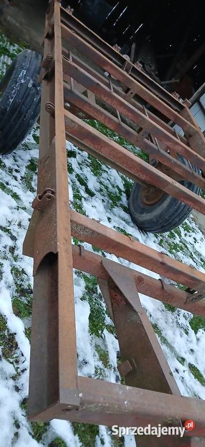 Rama rozrzutnika przyczepy platformy