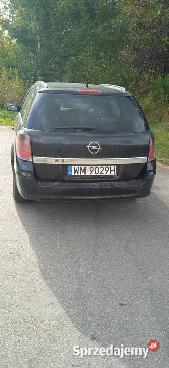 Na sprzedaż Opel Astra H 17 CDTI czarny Astra mazowieckie Wiązowna