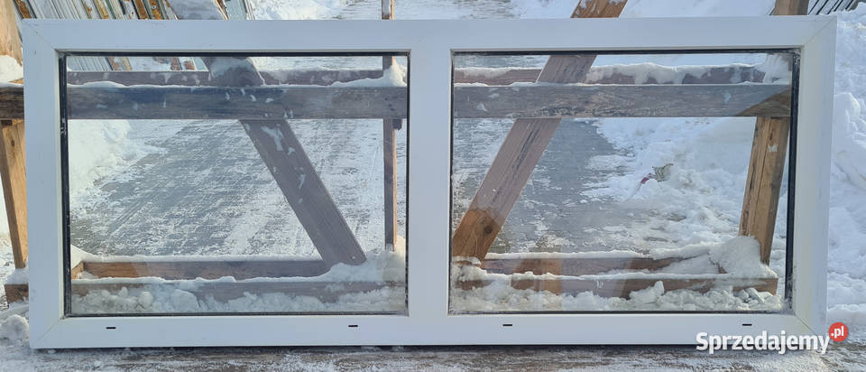 OKNA KacprzaK Witryna 186X80 FIX Używany PCV Siedlce