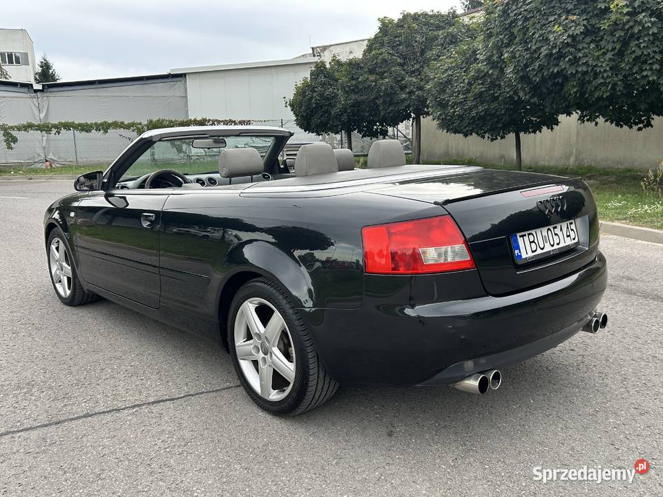 Audi A4 B6 Cabrio 25TDI nieuszkodzony Samochody osobowe lubelskie Lubartów